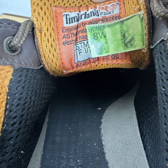 Timberland Pro Series Steel Toe Work Boot ASTM F2413-11 Brown Leather Sz 8 W - Picture 2 of 16